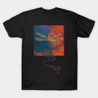 Flaming Dragonfly T-Shirt